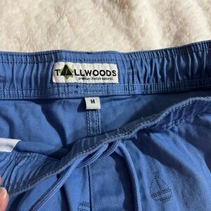 Tallwoods Blue Men's Flat Front Shorts